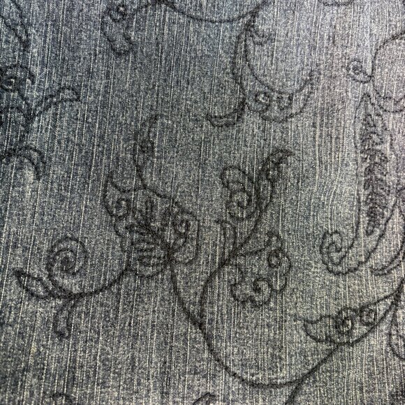 Alfred Dunner Denim Jacket Womens Size 20W Embroidered Paisley Floral Buttons - Picture 7 of 8